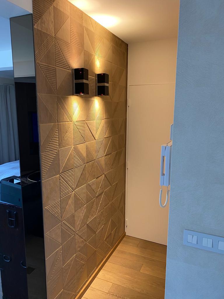 Decorative betonstuc wall finish